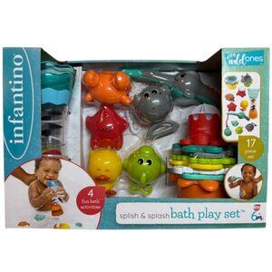 **NEW** Infantino Splish & Splash Sea Animals Bath Play Set